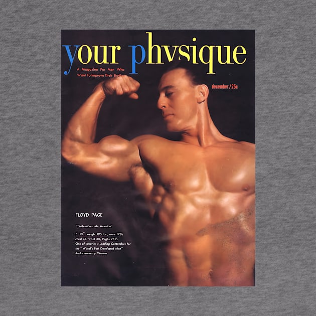 YOUR PHYSIQUE - Vintage Physique Muscle Male Model Magazine Cover by SNAustralia